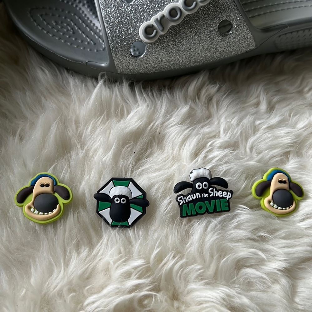 New - Shaun The Sheep Charms for Crocs
